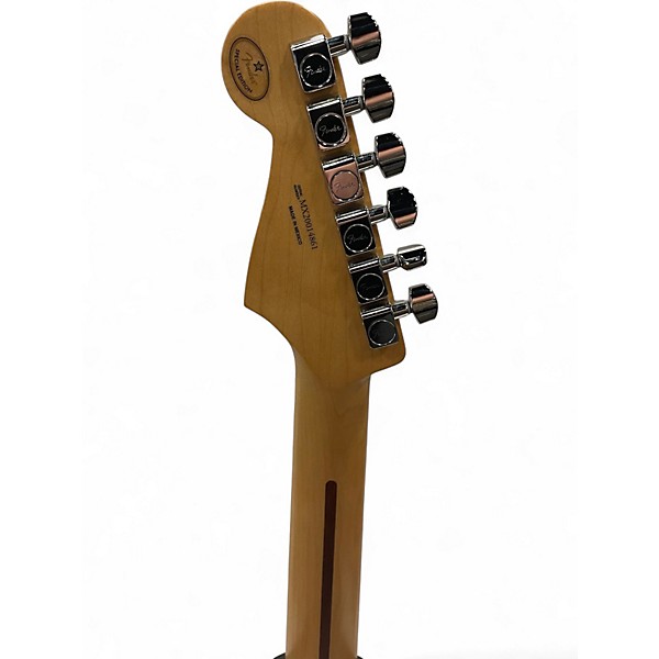 Used 2020 Fender Player Stratocaster Black Solid Body Electric Guitar