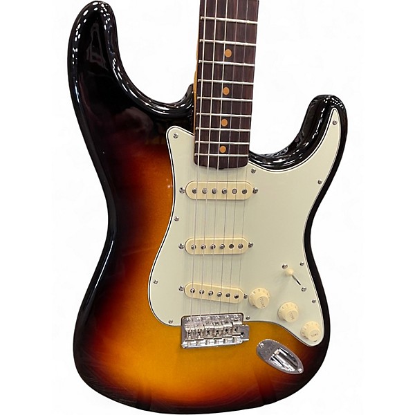 Used Fender AMERICAN VINTAGE STRATOCASTER 61 2 Color Sunburst Solid Body Electric Guitar