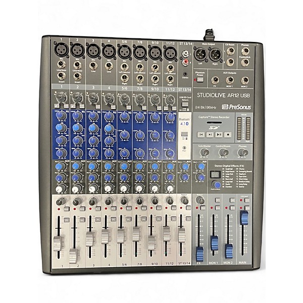 Used PreSonus STUDIO LIVE AR12 USB Unpowered Mixer