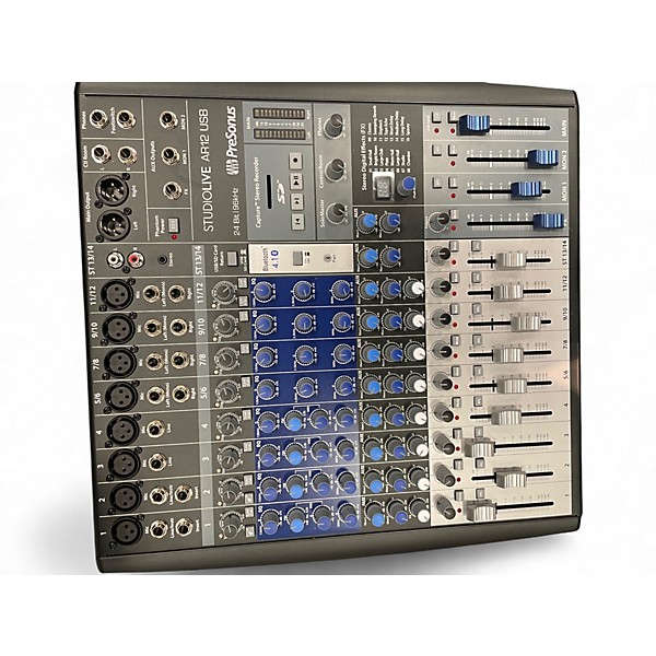 Used PreSonus STUDIO LIVE AR12 USB Unpowered Mixer