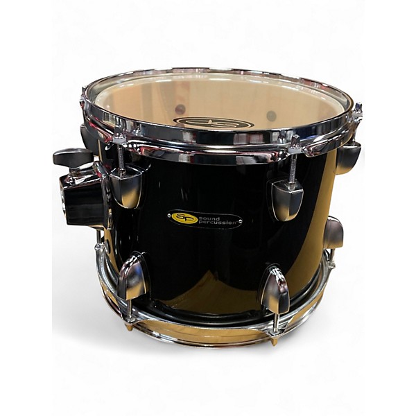 Used SPL 4 Piece 4 PIECE SHELL PACK BLACK Drum Kit