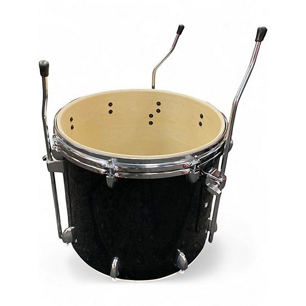 Used SPL 4 Piece 4 PIECE SHELL PACK BLACK Drum Kit