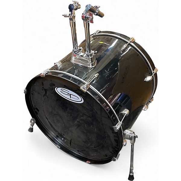 Used SPL 4 Piece 4 PIECE SHELL PACK BLACK Drum Kit