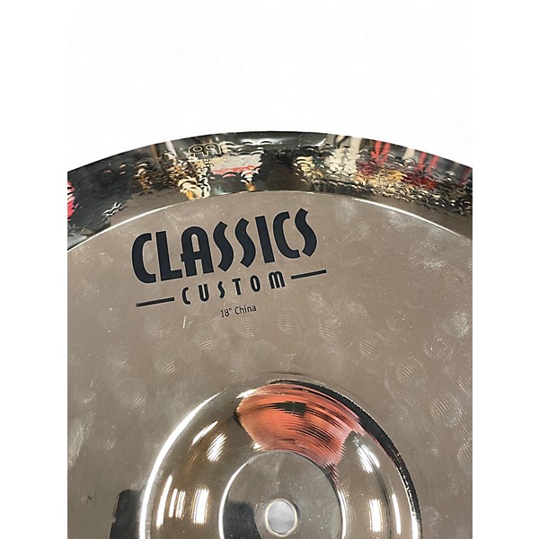 Used MEINL 18in CLASSIC CUSTOM CHINA Cymbal