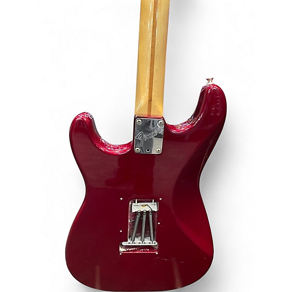 Used Fender American Standard Stratocaster Wine Red Solid Body Electric Guitar