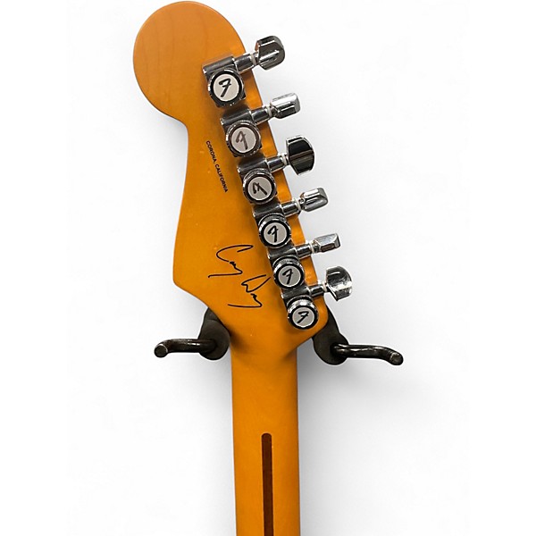 Used Fender Limited Edition Cory Wong Stratocaster Surf Green Solid Body Electric Guitar