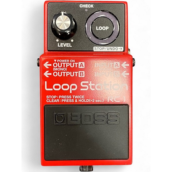 Used BOSS RC1 Loop Station Pedal
