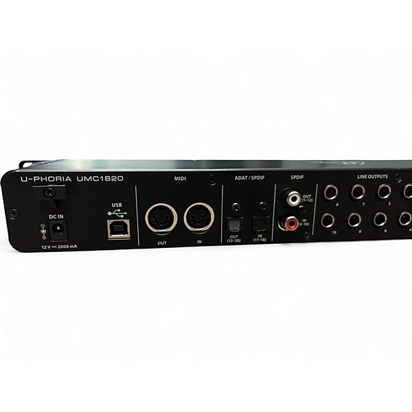 Used Behringer U-PHORIA UMC1820 Audio Interface