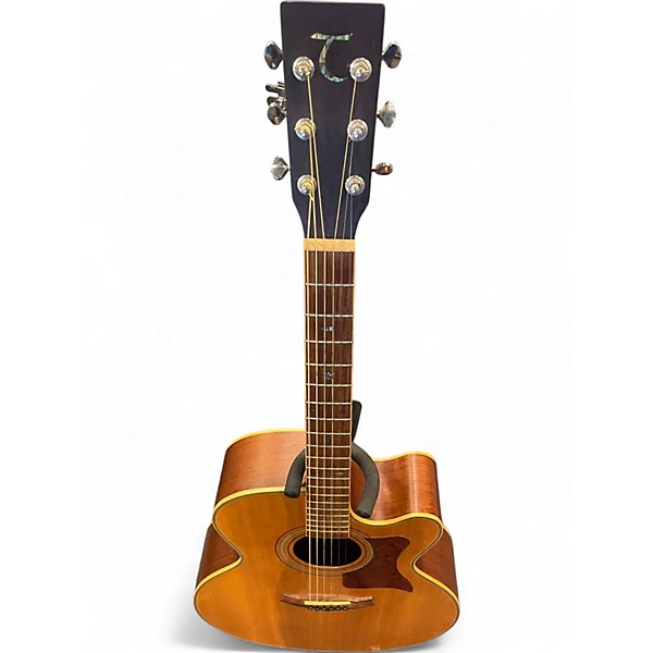Used Tanglewood TW 155ST Natural Acoustic Electric Guitar