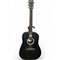 Used Martin DX Johnny Cash Signature Dreadnought Acoustic-Electric Guita Black Acoustic Electric Guitar thumbnail
