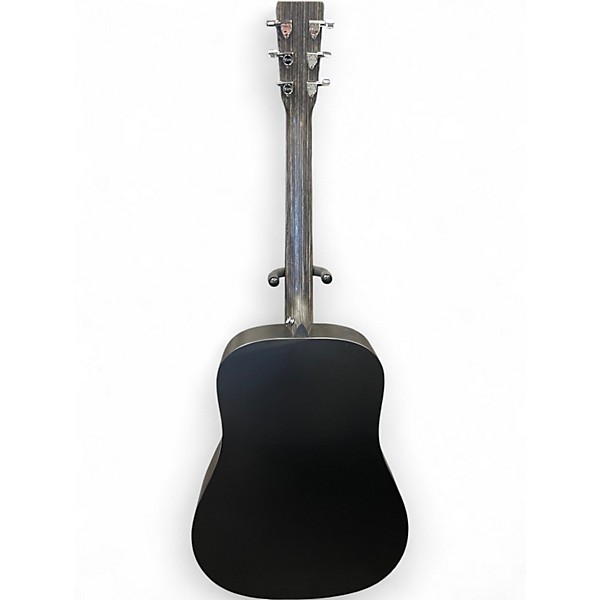 Used Martin DX Johnny Cash Signature Dreadnought Acoustic-Electric Guita Black Acoustic Electric Guitar