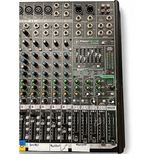 Used Mackie PROFX16V2 Unpowered Mixer