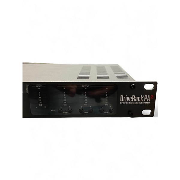 Used dbx DriveRack PA2 Signal Processor