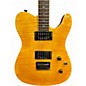 Used Fender Special Edition Custom Telecaster FMT HH Amber Solid Body Electric Guitar