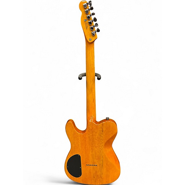 Used Fender Special Edition Custom Telecaster FMT HH Amber Solid Body Electric Guitar
