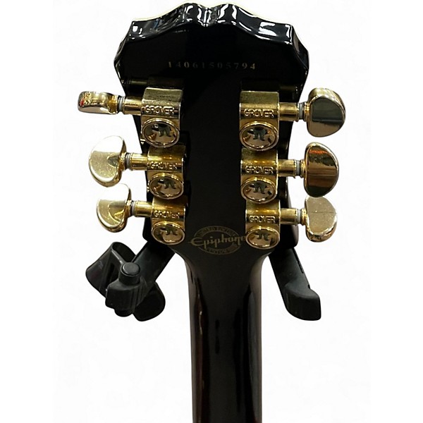 Used Epiphone Les Paul Custom Pro Buttercream Solid Body Electric Guitar