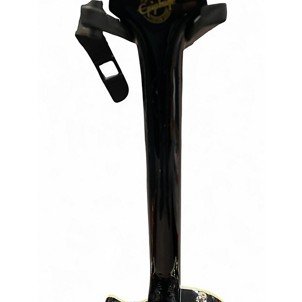 Used Epiphone Les Paul Custom Pro Buttercream Solid Body Electric Guitar