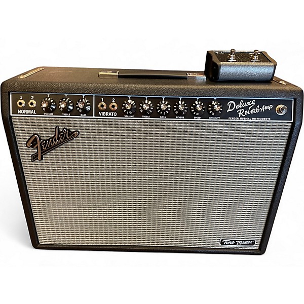 Used Fender Tone Master Deluxe Reverb Guitar Combo Amp