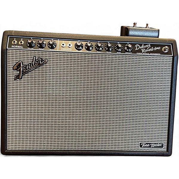 Used Fender Tone Master Deluxe Reverb Guitar Combo Amp