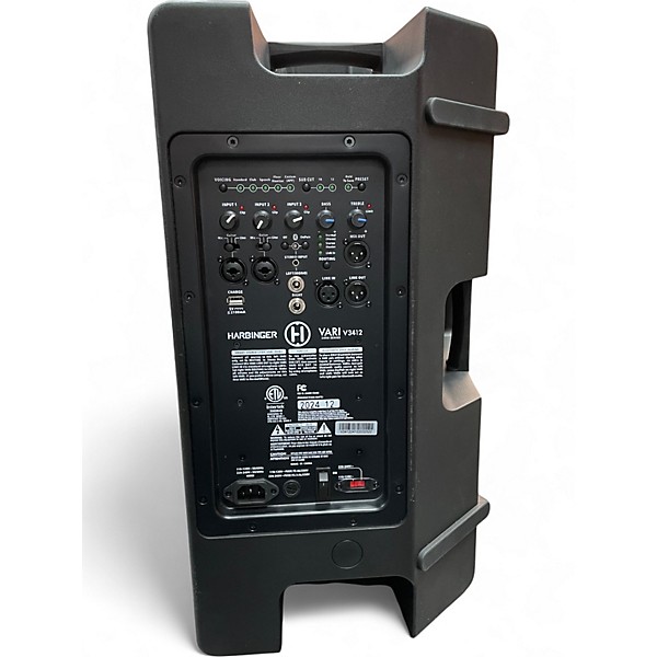 Used Harbinger VARI V3412 Powered Speaker