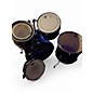 Used Starcaster by Fender 5 Piece STARCASTER DRUM SHELL SET Black Drum Kit thumbnail