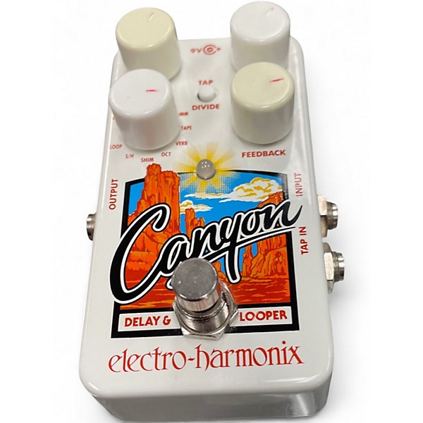 Used Electro-Harmonix Canyon Delay and Looper Effect Pedal