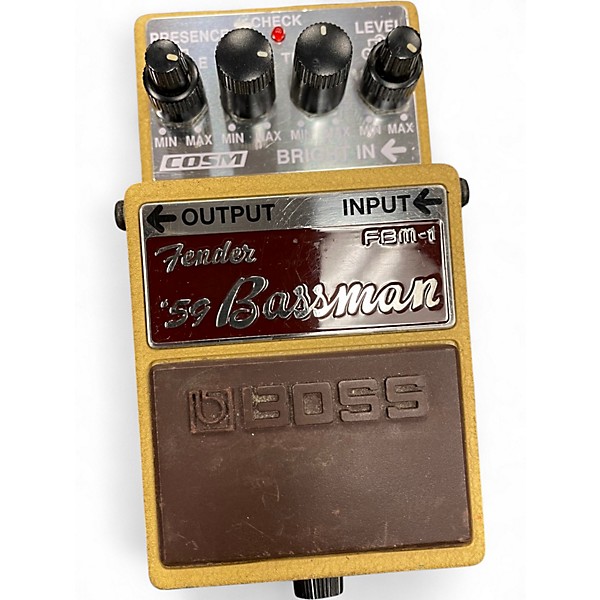 Used BOSS FBM1 Fender 59 Bassman Effect Pedal