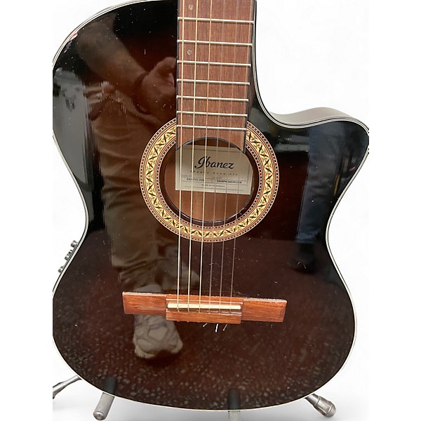 Used Ibanez GA35TCE-DVS DARK VIOLIN SUNBURST Classical Acoustic Electric Guitar