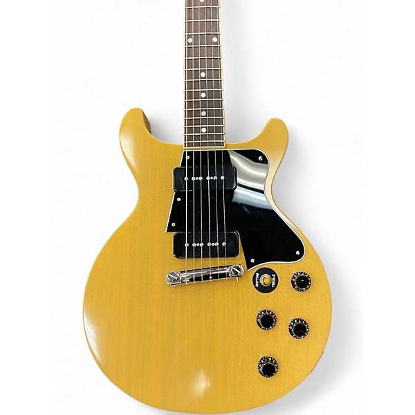 Used Epiphone 1960 les paul special double cut TV Yellow Solid Body Electric Guitar