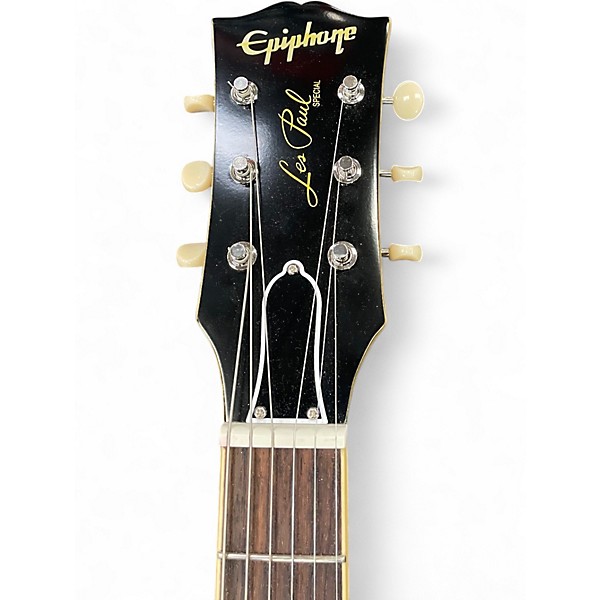 Used Epiphone 1960 les paul special double cut TV Yellow Solid Body Electric Guitar