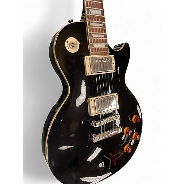 Used Epiphone Les Paul Standard Ebony Solid Body Electric Guitar