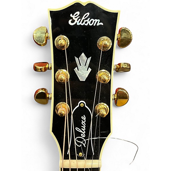 Used Gibson J45 DELUXE SUNBURST Acoustic Electric Guitar