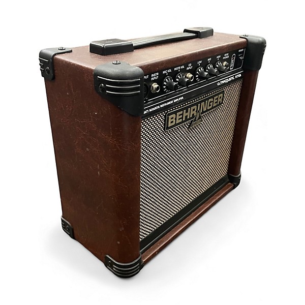 Used Behringer AT108 1X8 15W Ultracoustic Acoustic Guitar Combo Amp