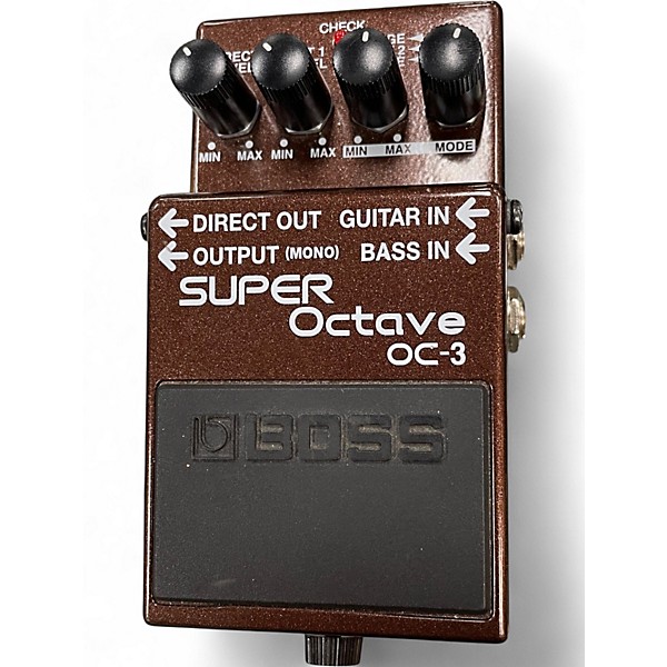 Used BOSS OC3 Super Octave Effect Pedal