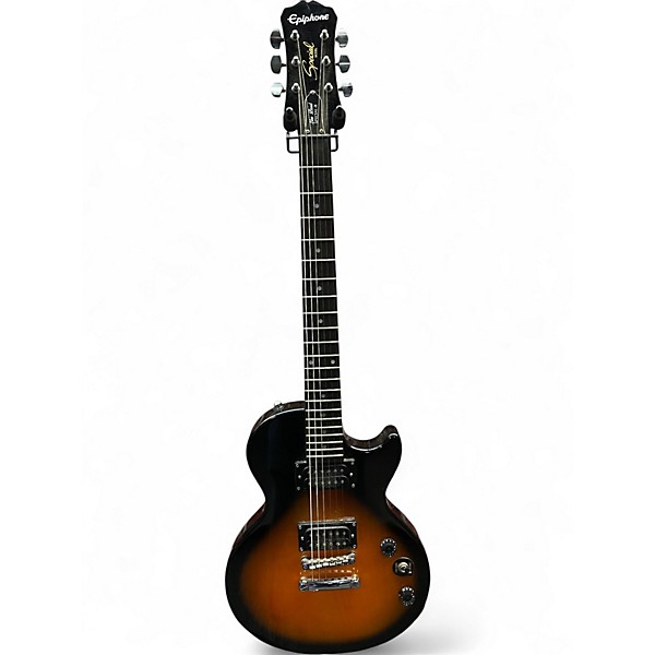 Used Epiphone Les Paul Special II 2 Tone Sunburst Solid Body Electric Guitar