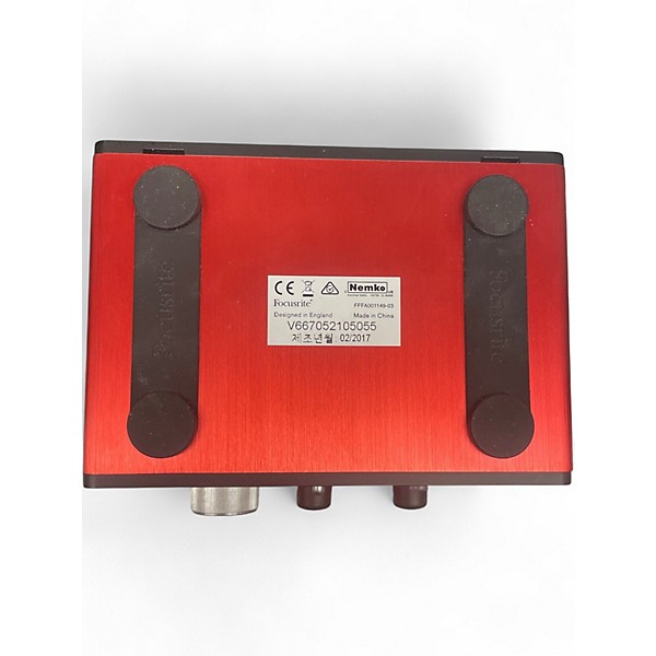 Used Focusrite Scarlett Solo Gen 2 Audio Interface