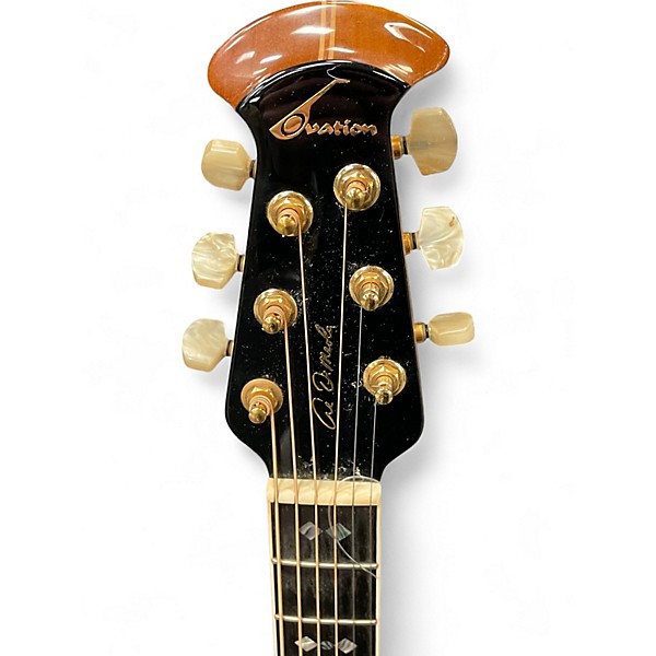 Used Ovation 1769-ADII Al Di Meola Signature Black Acoustic Electric Guitar