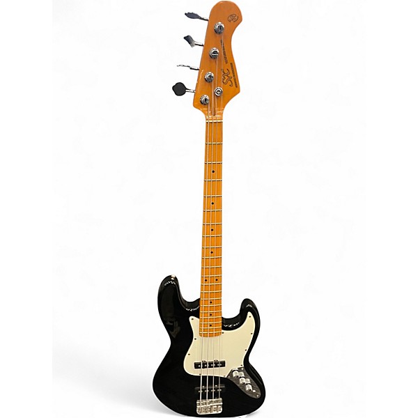 Used SX VINTAGE SERIES Black Electric Bass Guitar