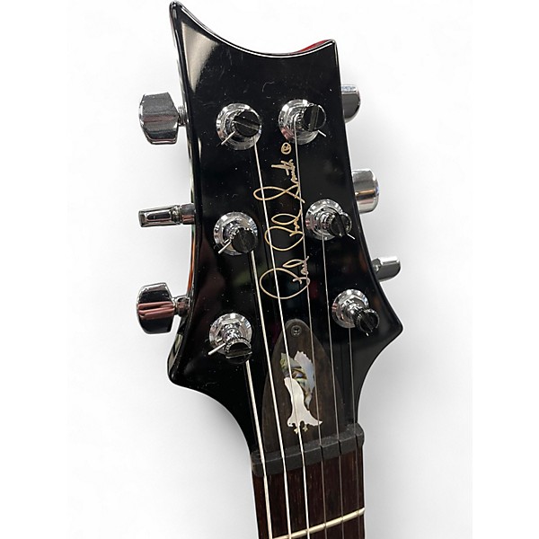 Used 2010 PRS CUSTOM 24 SERIES 10 TOP Emerald Green Solid Body Electric Guitar