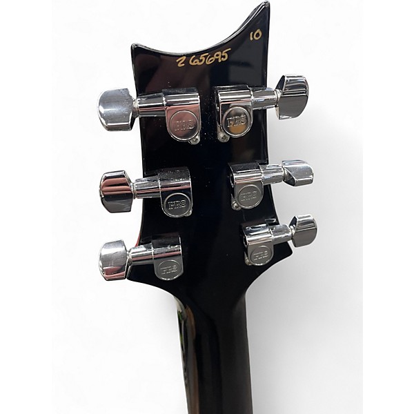 Used 2010 PRS CUSTOM 24 SERIES 10 TOP Emerald Green Solid Body Electric Guitar