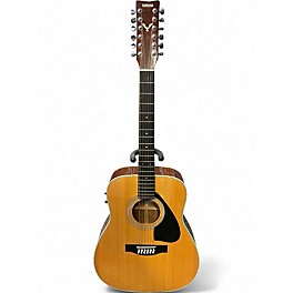Used Yamaha FG420E12 Natural 12 String Acoustic Electric Guitar
