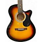 Used Fender FA135CE Concert 2 Color Sunburst Acoustic Electric Guitar