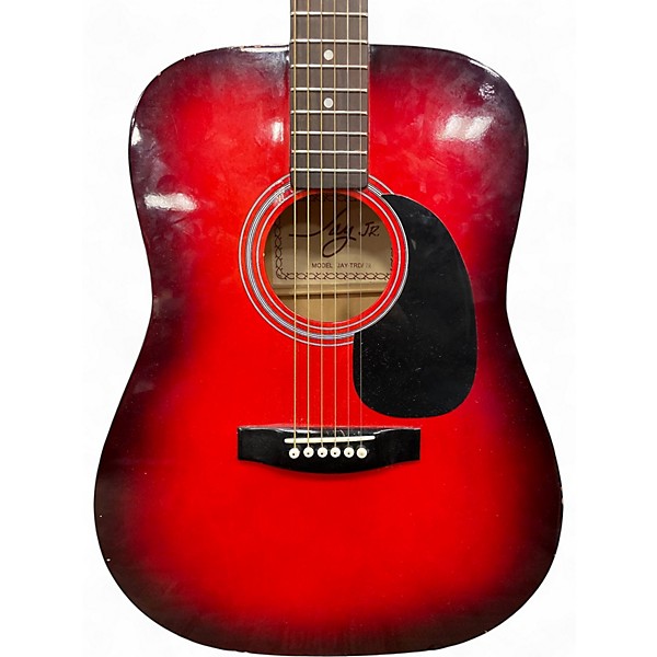 Used Jay Turser JAY JR RED SUNBURST Acoustic Guitar