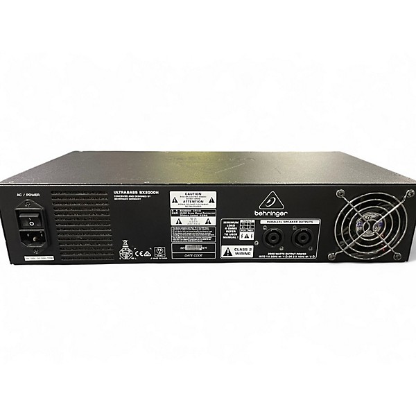 Used Behringer ULTRABASS B2000H Bass Amp Head