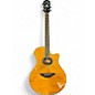 Used Yamaha APX600 Flame Maple Amber Acoustic Electric Guitar thumbnail