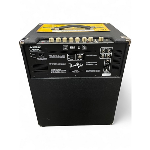 Used Fender RUMBLE 500 Bass Combo Amp