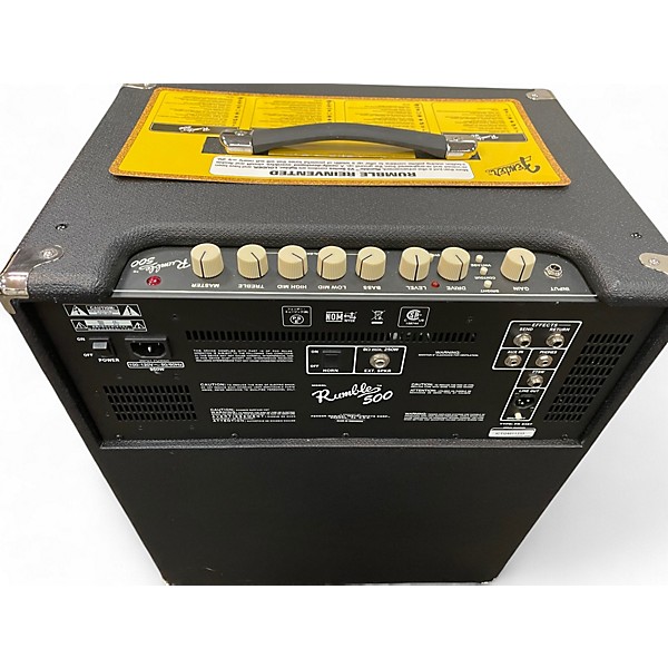 Used Fender RUMBLE 500 Bass Combo Amp