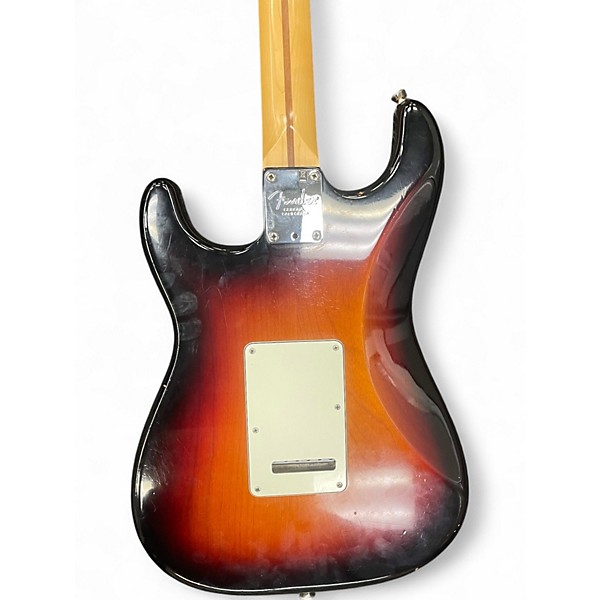 Used Fender American Standard Stratocaster 2 Tone Sunburst Solid Body Electric Guitar