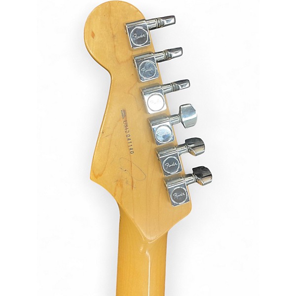 Used Fender American Standard Stratocaster 2 Tone Sunburst Solid Body Electric Guitar