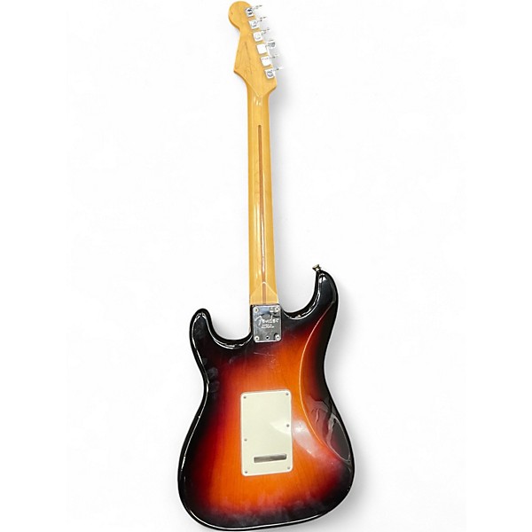 Used Fender American Standard Stratocaster 2 Tone Sunburst Solid Body Electric Guitar
